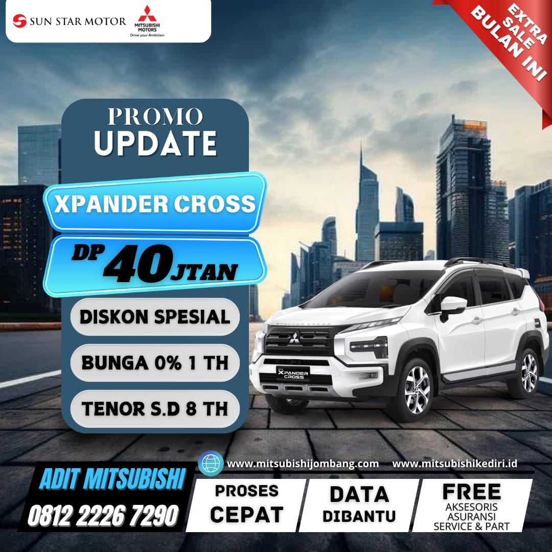 Promo Big Sales Mitsubishi new Xpander Cross