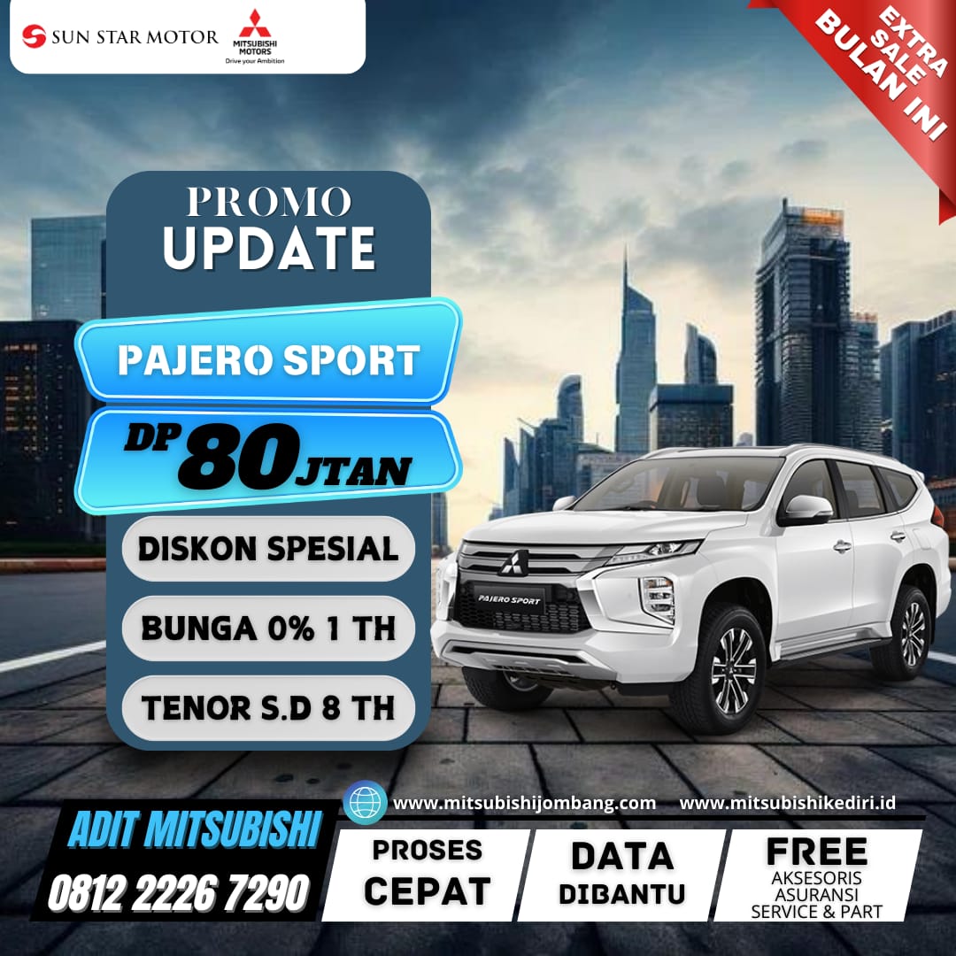 Promo Big Sales Mitsubishi new Pajero Sport