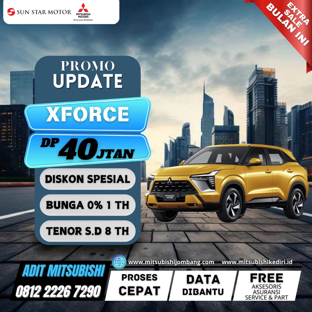 Promo Big Sales Mitsubishi XForce