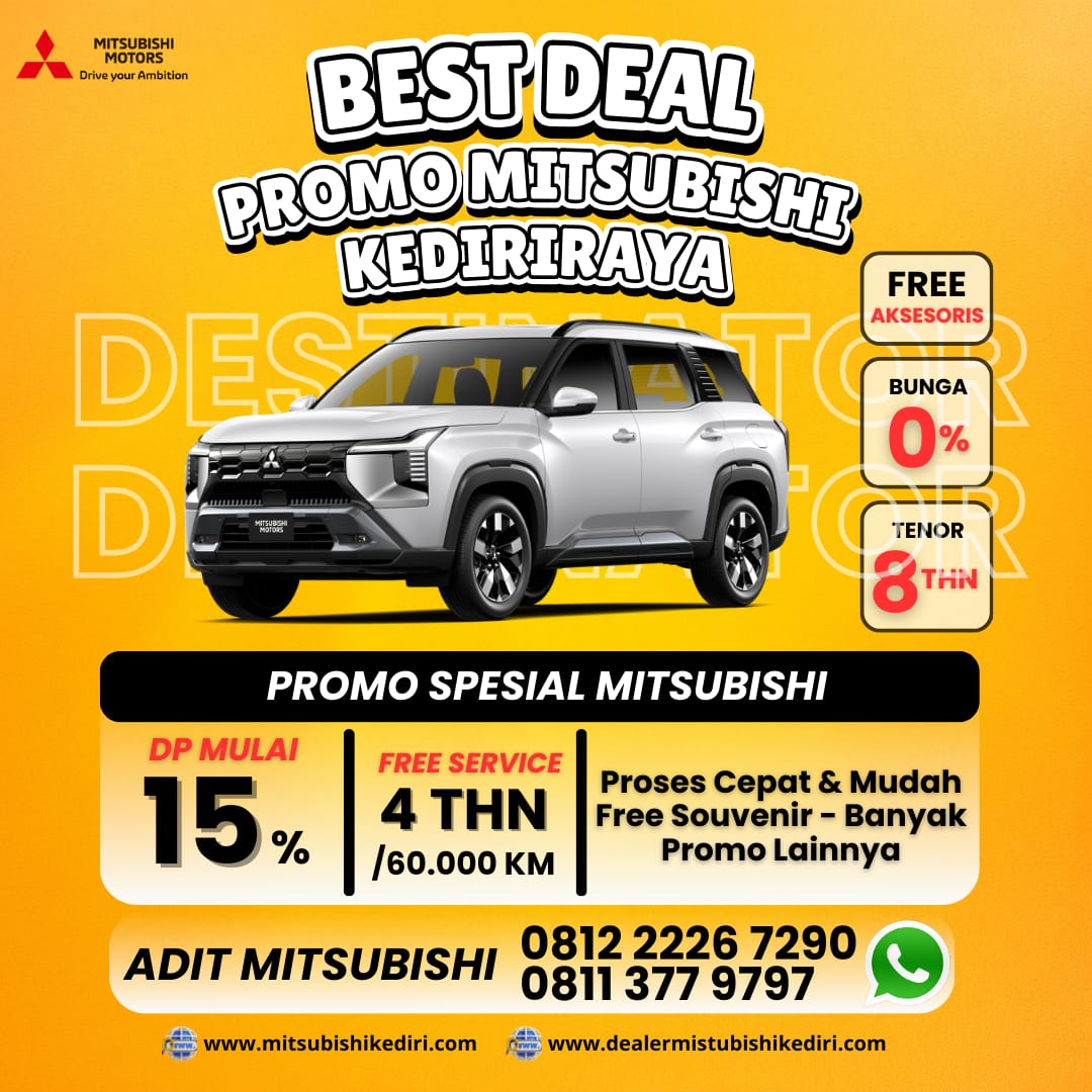 PROMO Best Tahun 2026 Mitsubishi Destinator