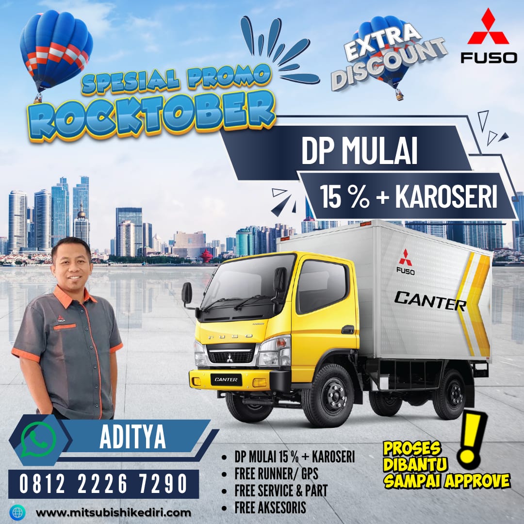 Kredit Murah Mitsubishi Canter Blitar 2025