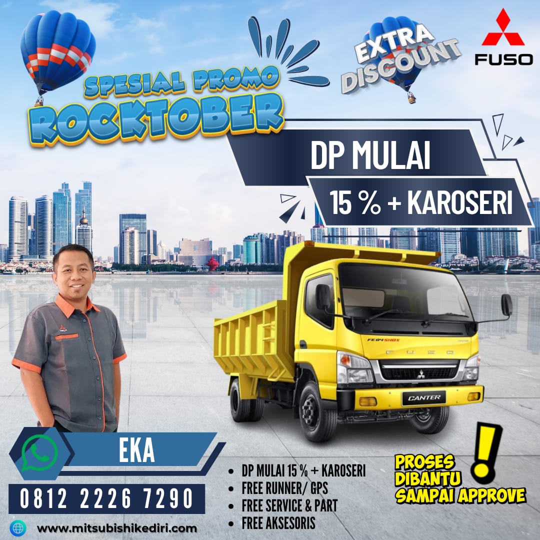 Special Promo Mitsubishi Canter Blitar 2025